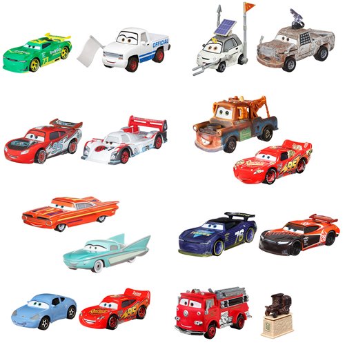 Cars Character Car Vehicle 2-Pack 2024 Mix 3 Case of 12