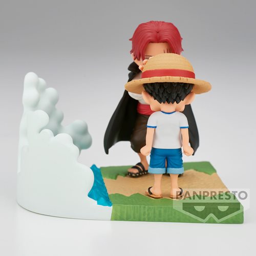 One Piece Monkey D. Luffy and Shanks Log Stories World Collectable Mini-Figure