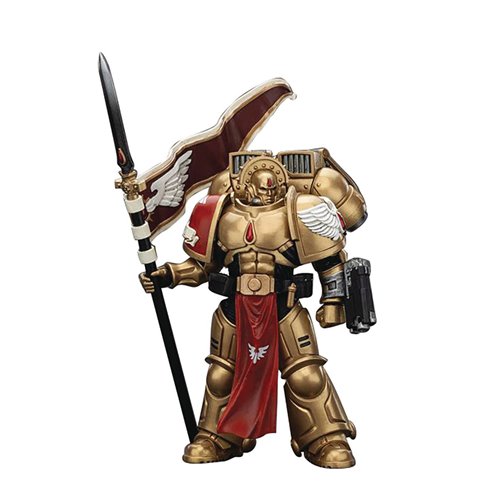 Joy Toy Warhammer 40,000 Blood Angels Sanguinary Guard 3 with Boltgun Spear 1:18 Scale Action Figure