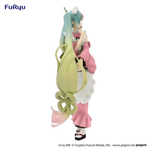 Vocaloid Hatsune Miku Matcha Green Tea Parfait Another Color Version Exceed Creative Statue