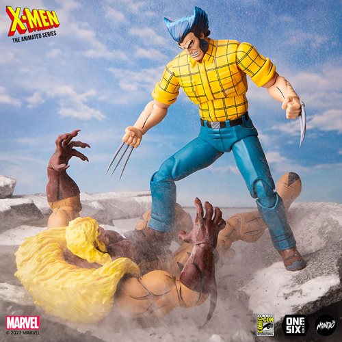 X-Men: The Animated Series Logan 1:6 Scale Action Figure - San Diego Comic Con 2023 Exclusive