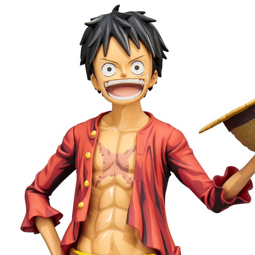 One Piece Monkey D. Luffy Manga Dimensions Grandista Nero Statue