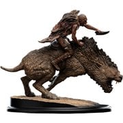 The Lord of the Rings Trilogy Sharku on Warg Miniature Polystone Statue