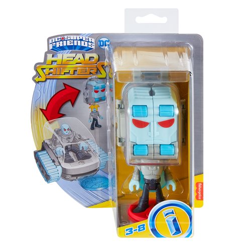 DC Super Friends Imaginext Head Shifters Mr. Freeze Action Figure Set