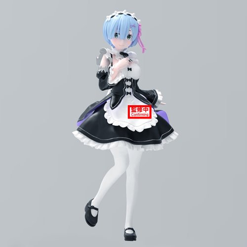 Re:Zero Starting Life in Another World Rem Maid Version Glitter & Glamours Statue