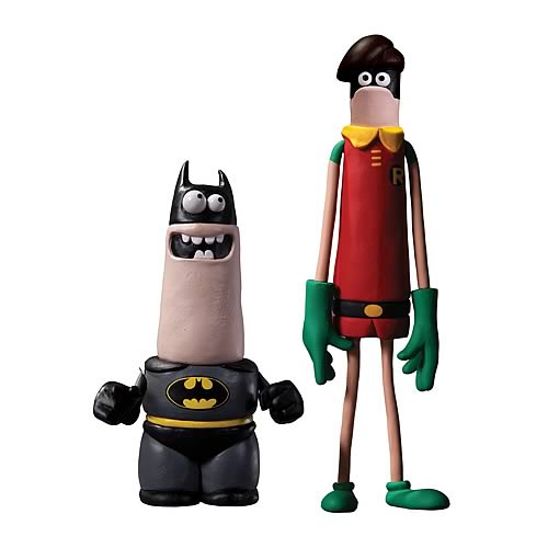 Batman Classic Aardman Batman & Robin Action Figure 2-Pack