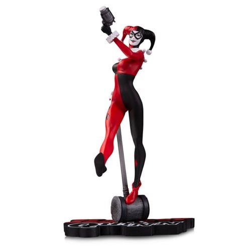 Harley Quinn Red, White and Black Version 2 by Stanley Lau Statue