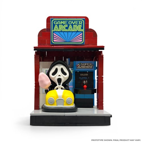 Ghost Face Mystery Flybricks Ghost Face in Different Places 3-Inch Mini-Figure and Building Set Case