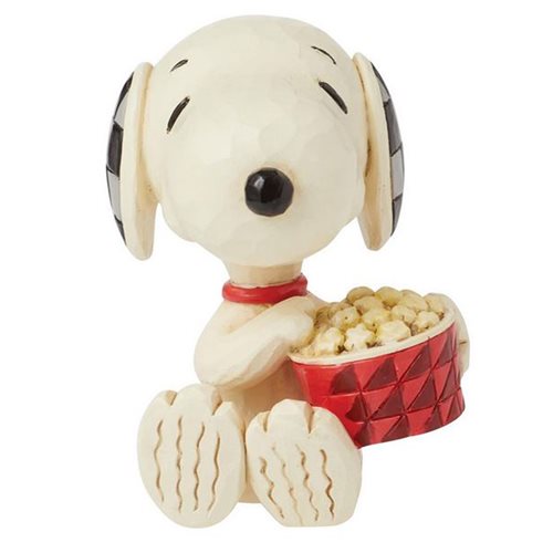 Peanuts Snoopy with Popcorn By Jim Shore Mini-Statue