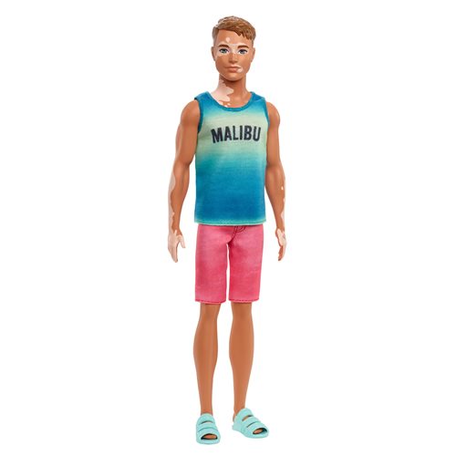Barbie Ken Fashionistas Doll #192 Vitiligo and Malibu Tank