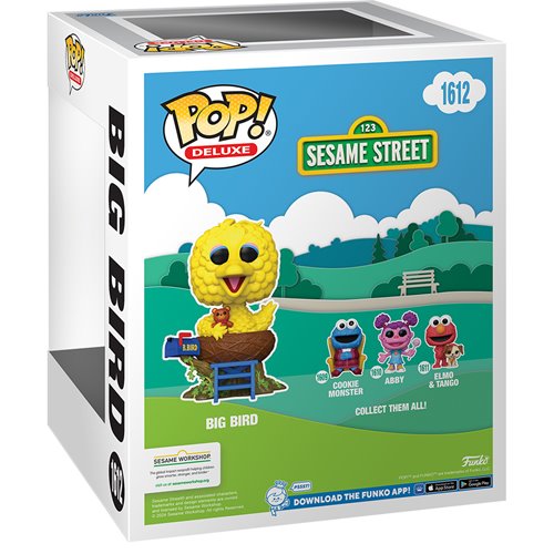 Sesame Street Big Bird in nest Deluxe Funko Pop! Vinyl Figure