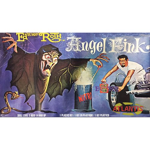 Ed Big Daddy Roth Angel Fink Witch Plastic Model Kit