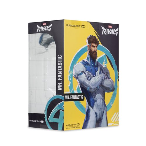 Marvel Rivals Wave 3 Mr. Fantastic 1:6 Scale Posed Figure with Scene and Comic
