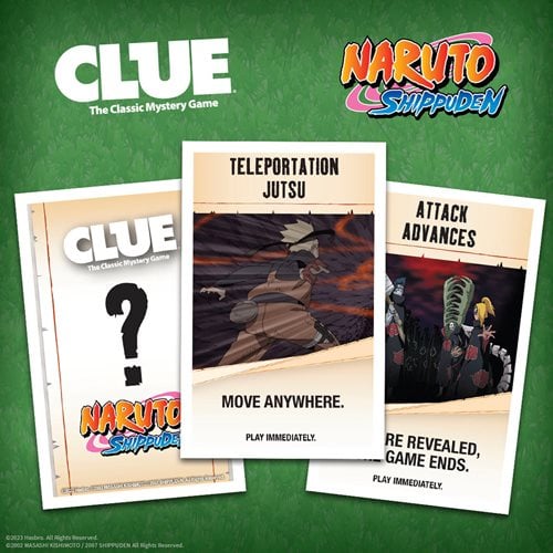 Naruto Shippuden Clue Game