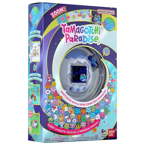 Tamagotchi Paradise Assortment E Digital Pet Case of 4