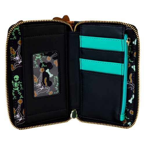 Scooby-Doo Skeleton Scooby Cosplay Zip-Around Wallet