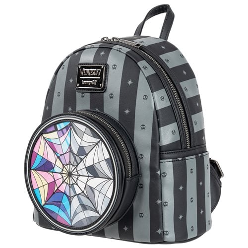 Wednesday Nevermore Mini-Backpack - Entertainment Earth Exclusive