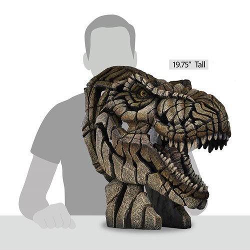 Edge Sculpture T-Rex by Matt Buckley Bust