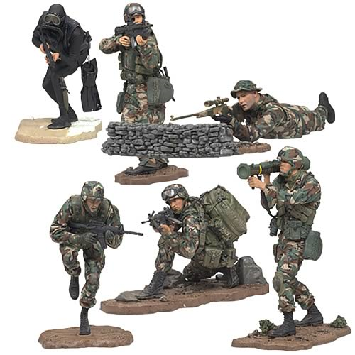 McFarlane's Military Series 1 3-Inch Figure Case