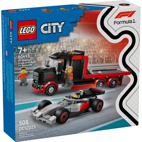 LEGO City 60493 F1® Display Truck with Audi F1® Race Car