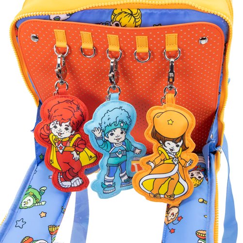 Rainbow Brite Mystery Blind-Bag Padded Vinyl Character Bag Charms Case of 12