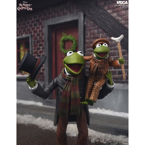 The Muppets Christmas Carol Ultimate Kermit as Bob Cratchit 7-Inch Scale Action Figure