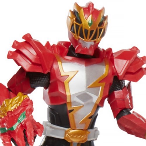 Power Rangers Dino Fury Dino Knight Red Ranger 6-Inch Action Figure