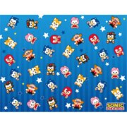 Sonic the Hedgehog SD Group Sublimation Throw Blanket