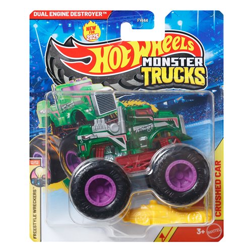 Hot Wheels Monster Trucks 1:64 Scale Vehicle 2026 Mix 12 Case of 8