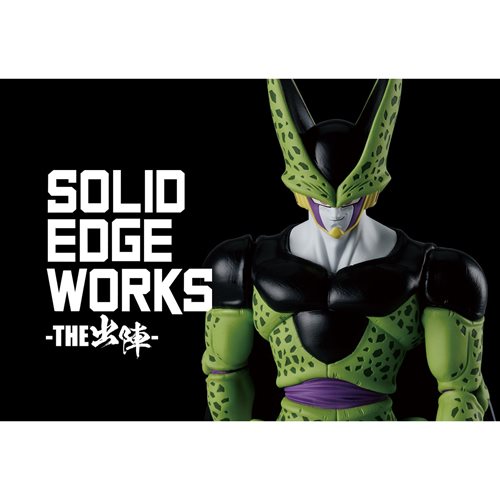 Dragon Ball Z Cell Solid Edge Works Statue