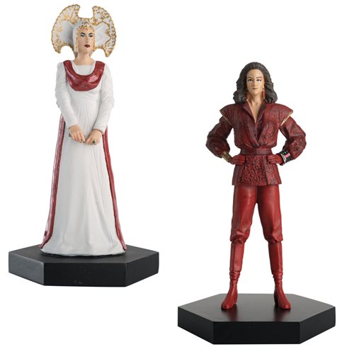 Doctor Who Collection Time Lord Set #4 The Inquisitor and the Rani Figures