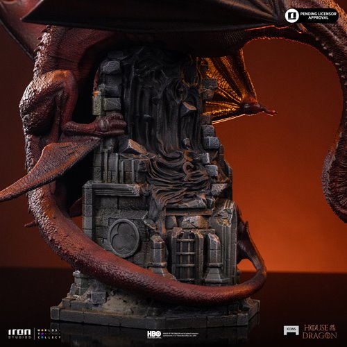 House of the Dragon Caraxes Icons Statue