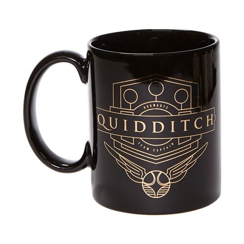 Wizarding World of Harry Potter Quidditch Gold 14 oz. Mug