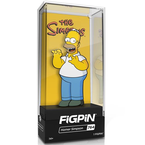 The Simpsons Homer Simpson FiGPiN Classic 3-Inch Enamel Pin
