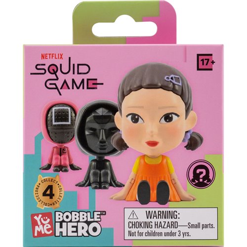 Squid Game Bobble Hero Blind-Box Mini-Figure Case of 12