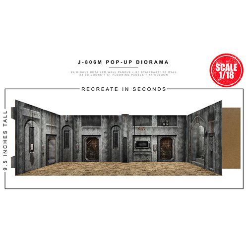 J-806M Pop-Up 1:18 Scale Diorama