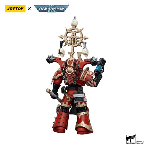 Joy Toy Warhammer 40,000 World Eaters Khorne Berzerker Eviscerator Chainsword 1:18 Scale Action Figu