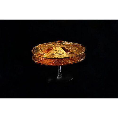 Battlestar Galactica Cylon Basestar Gold Edition Die-Cast Metal Ship
