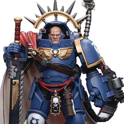Joy Toy Warhammer 40,000 Ultramarines Captain in Gravis Armour 1:18 Scale Action Figure