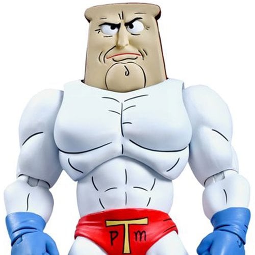 The Ren & Stimpy Show Ultimate Powdered Toast Man 7-Inch Scale Action Figure