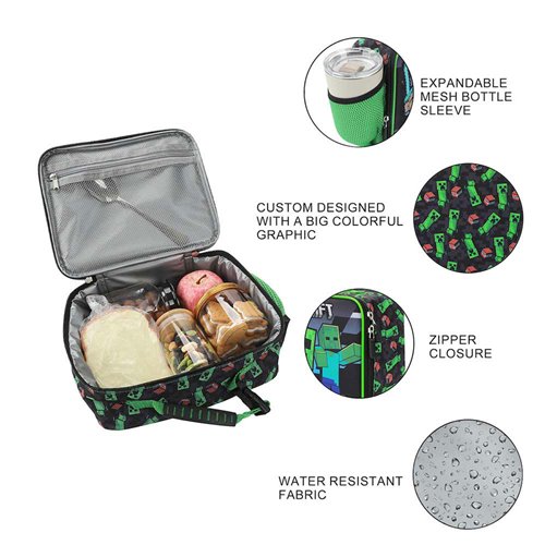 Minecraft Insulated Lunch Tote