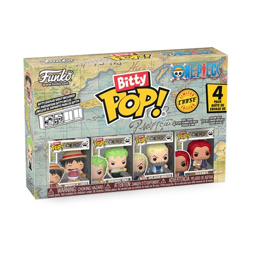 One Piece Luffy Funko Bitty Pop! Mini-Figure 4-Pack