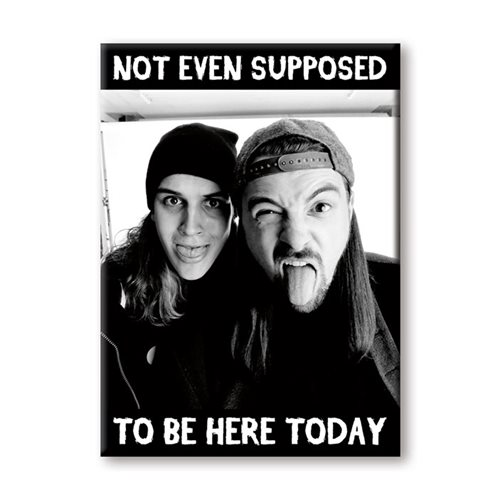 Jay and Silent Bob Be Here Flat Magnet