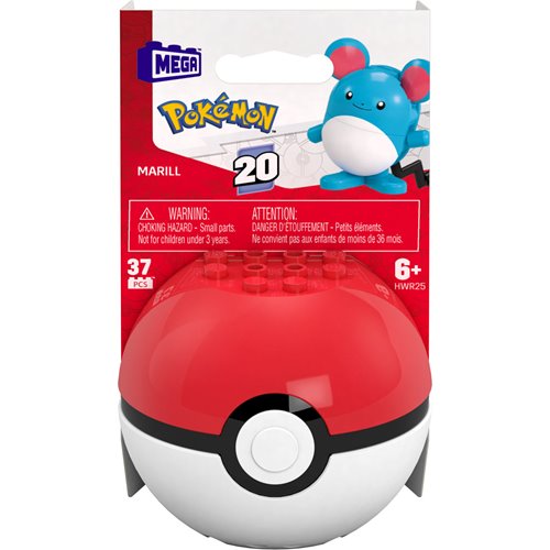 Mega Construx Pokemon Poke Ball Wave 20 Case of 12