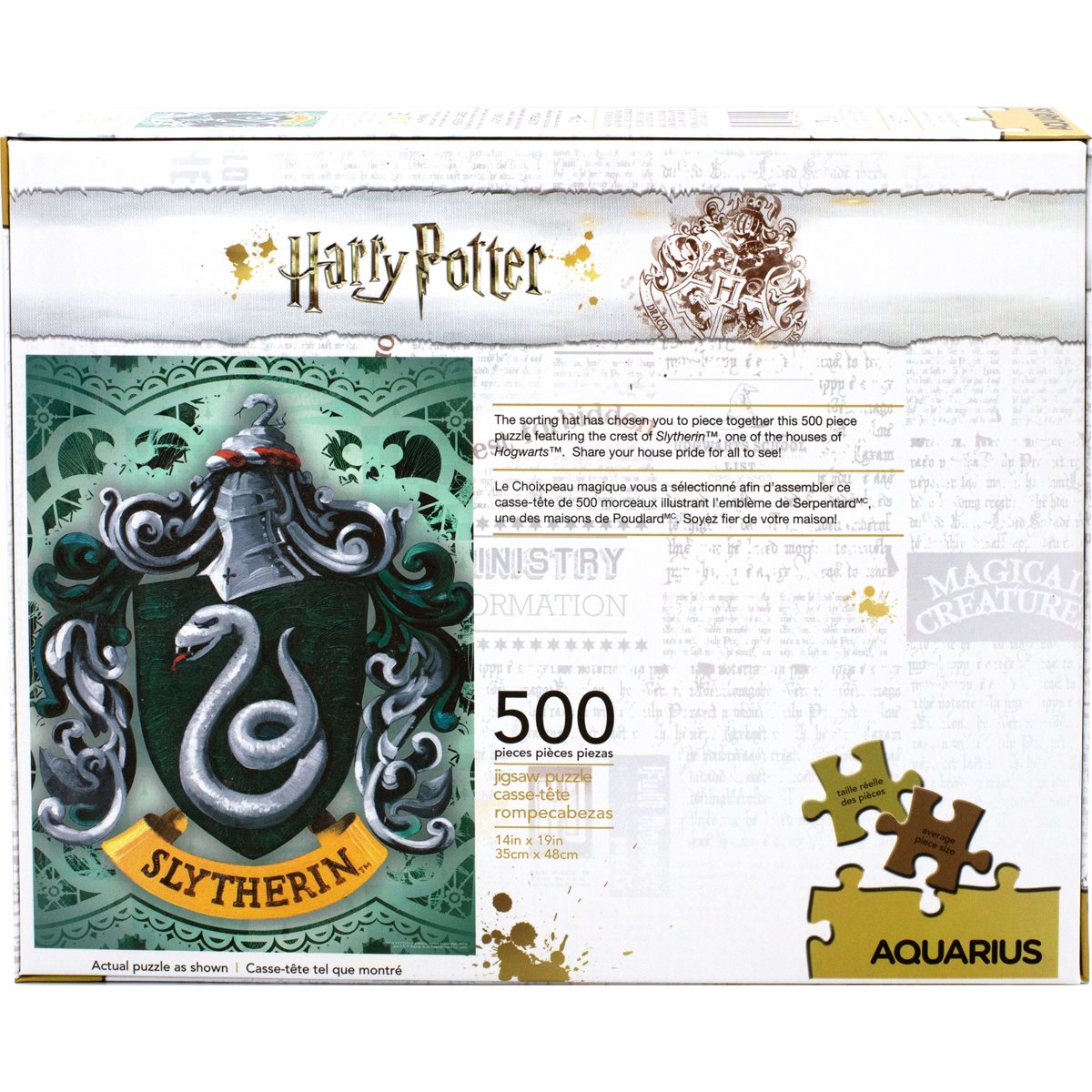 Harry Potter Slytherin Logo 500 Piece Puzzle