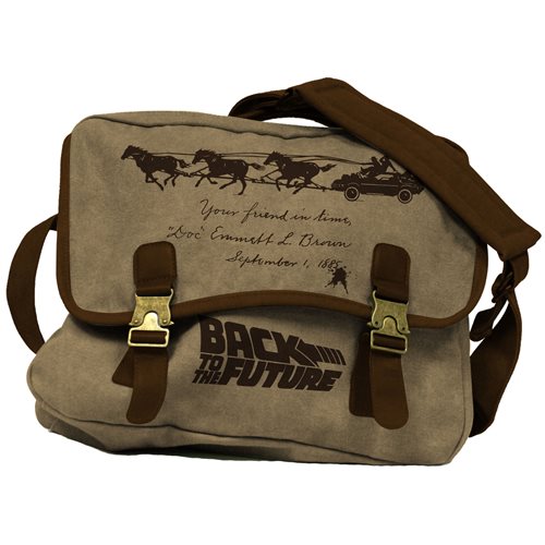 Back to the Future 3 Western Canvas Messenger Bag