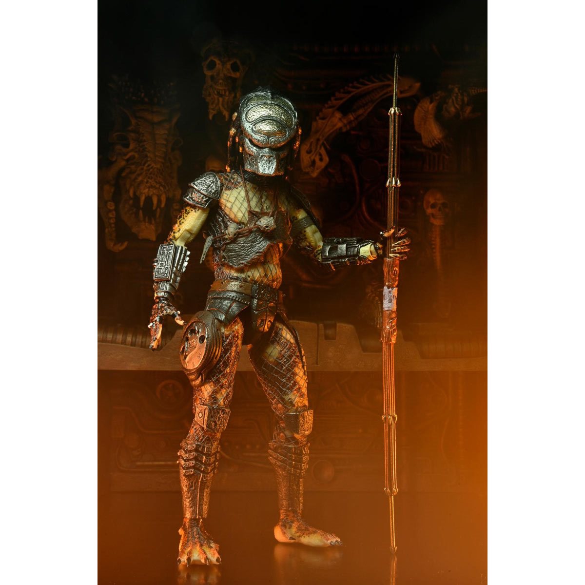 Shaman Predator Action Figure Predator 2 Doll Alien Hunter PVC Toy Toy 8" 