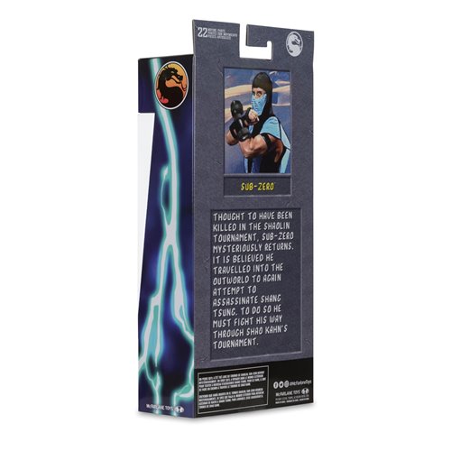Mortal Kombat Klassic Wave 1 Sub-Zero 7-Inch Scale Action Figure
