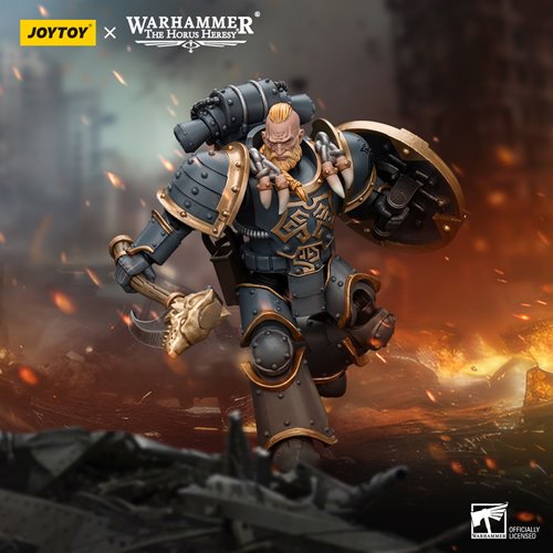Joy Toy Warhammer 40,000 Space Wolves Grey Slayer Pack 1 1:18 Scale Action Figure