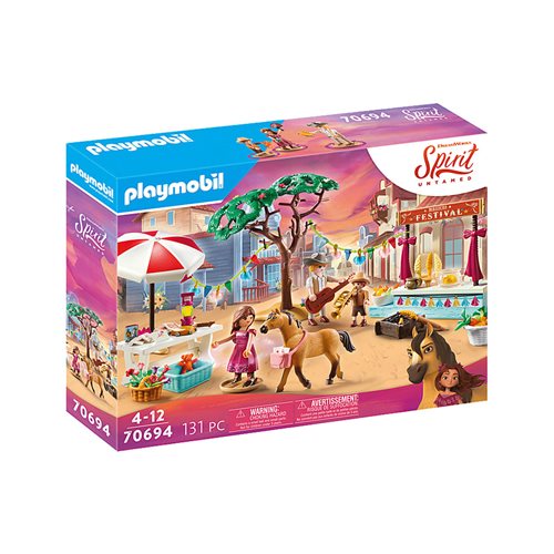 Playmobil 70694 Spirit Untamed Miradero Festival Playset